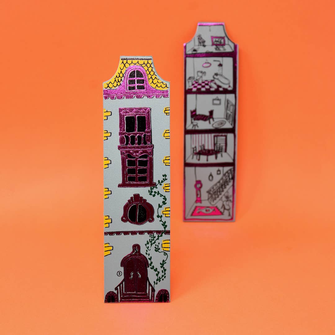 Dolls House Bookmark: Black