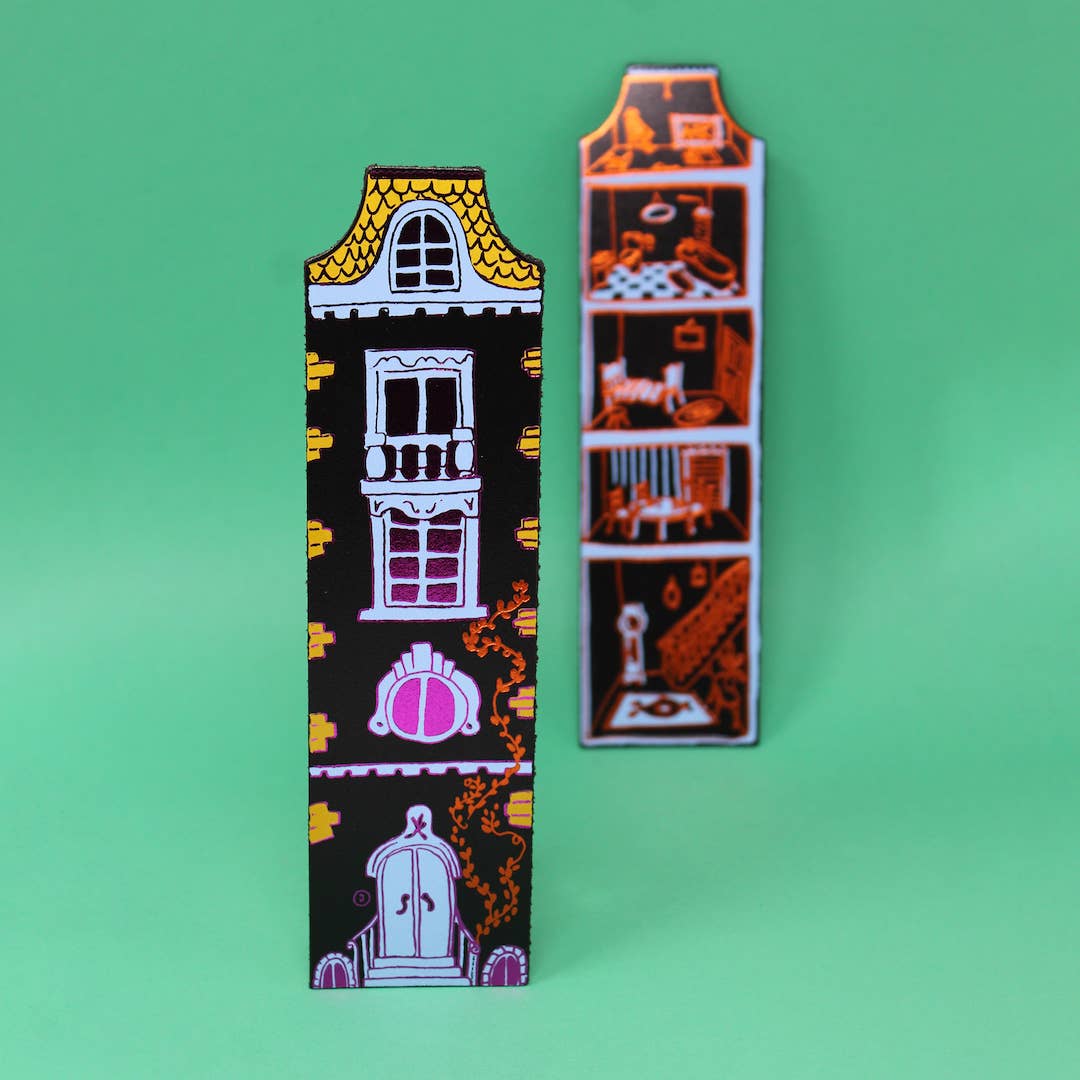 Dolls House Bookmark: Black