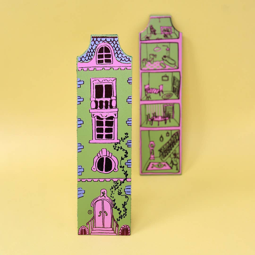 Dolls House Bookmark: Black