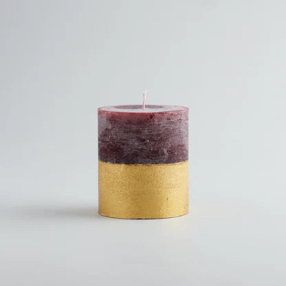 Figgy Pudding, Gold Half-Dipped Pillar