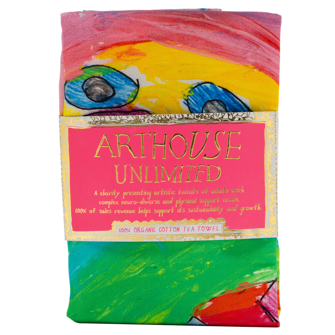 Peace Organic Cotton Tea Towel