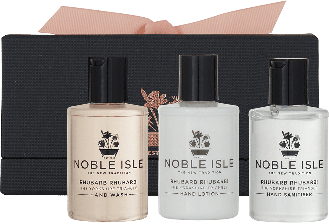 Rhubarb Rhubarb Hand Care Trio (3 x 75ml)