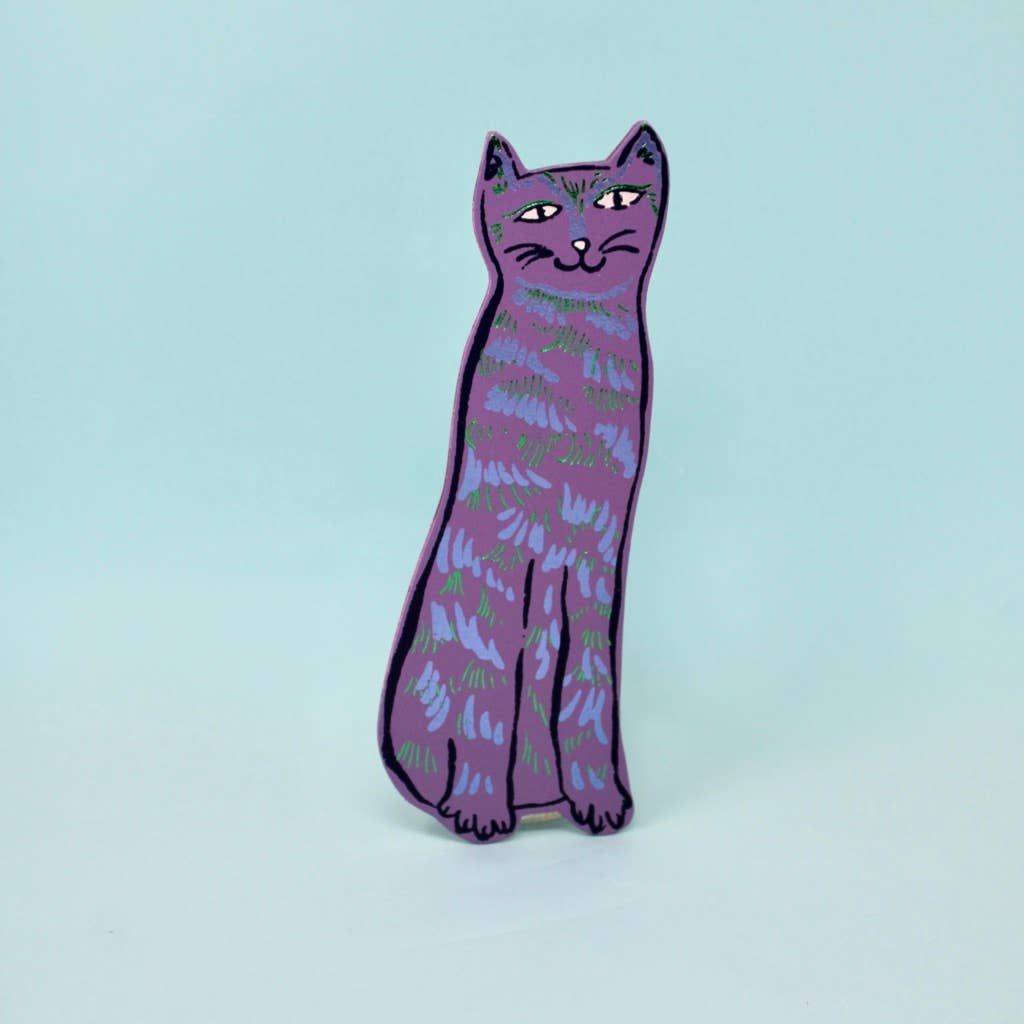 Cat Tails Bookmark: Pale Pink