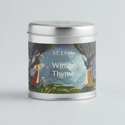 Tin Christmas Winter Thyme