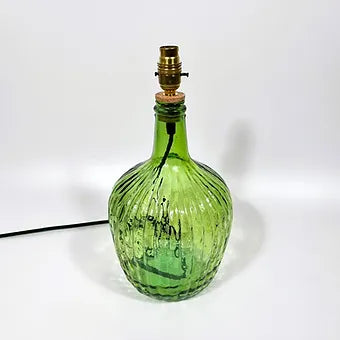 36cm Recycled Glass Ripple Lamp