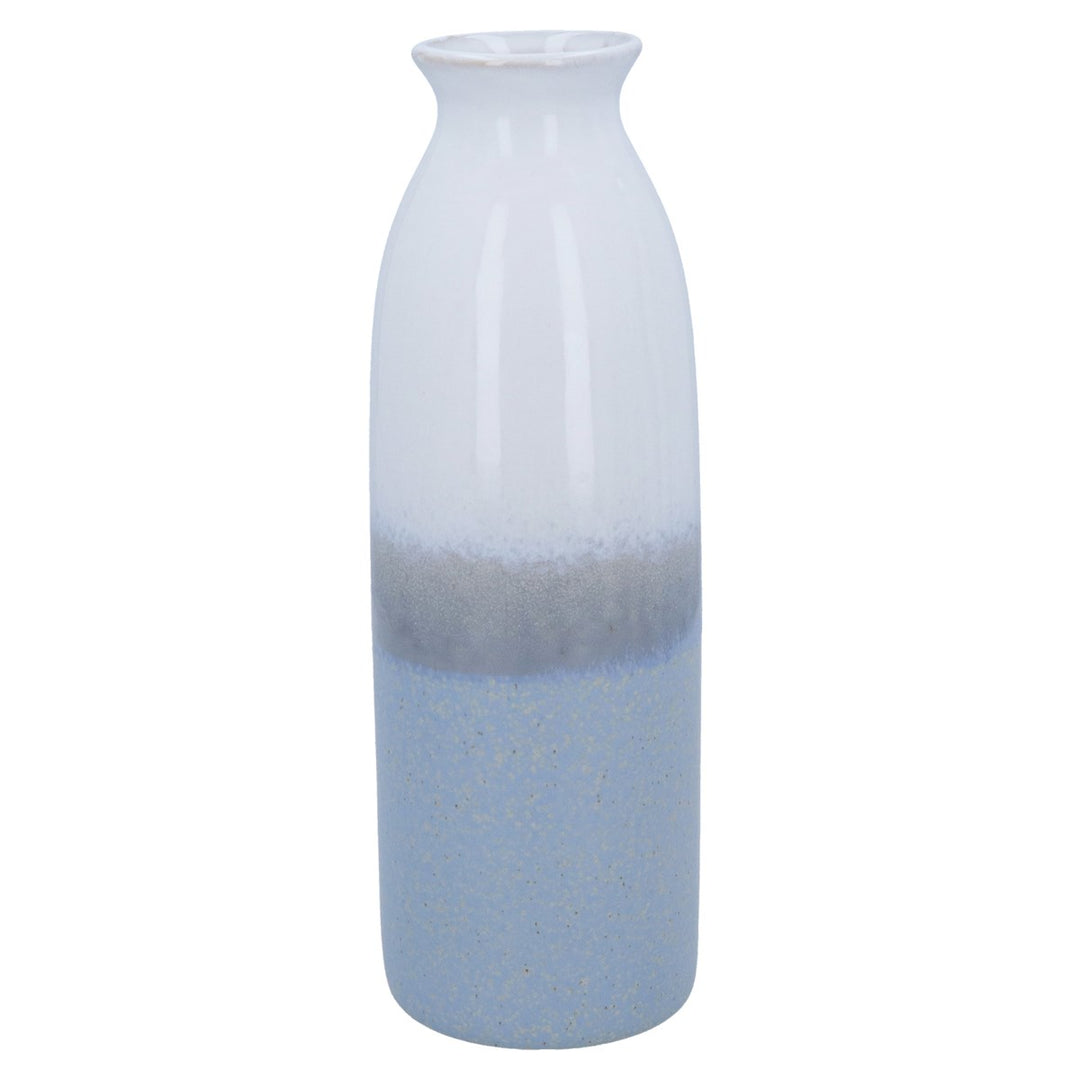 Sea Ceramic Bottle Dec. Vase, Lrg