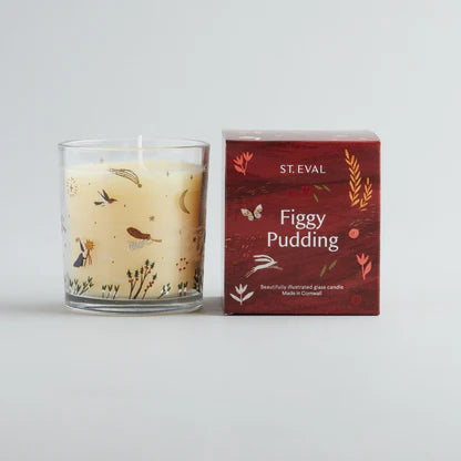 Figgy Pudding, Christmas Wonderland Glass Candle