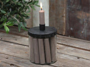 Candle Holder w. lid f.shortdinnercandle