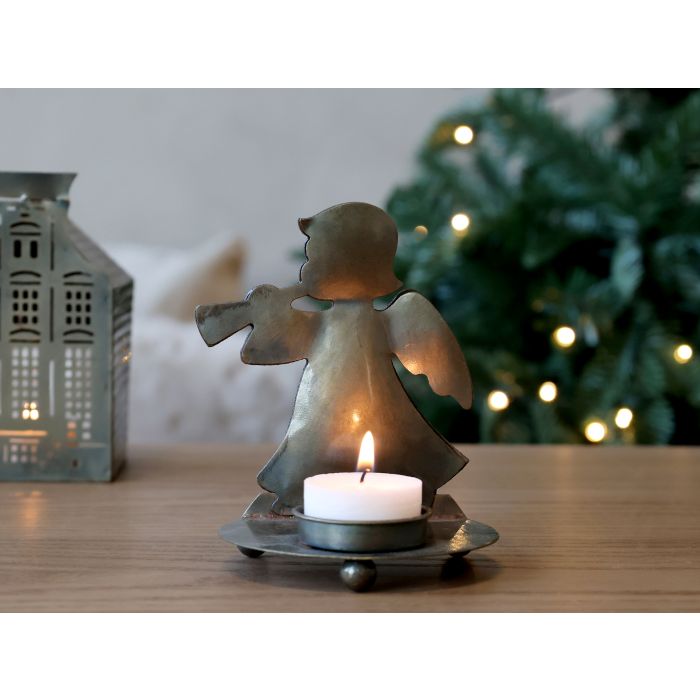 Tealight Holder with angel