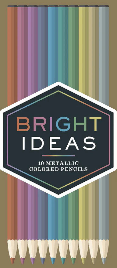 Bright Ideas Metallic Colored Pencils: 10 Colored Pencils