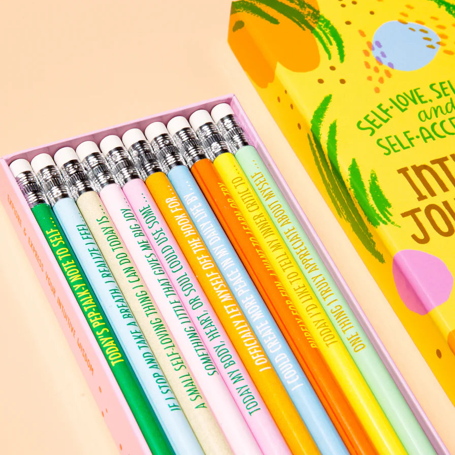 Em & Friends Self-Love, Self-Care And Self-Acceptance, 10 Pencils Setux