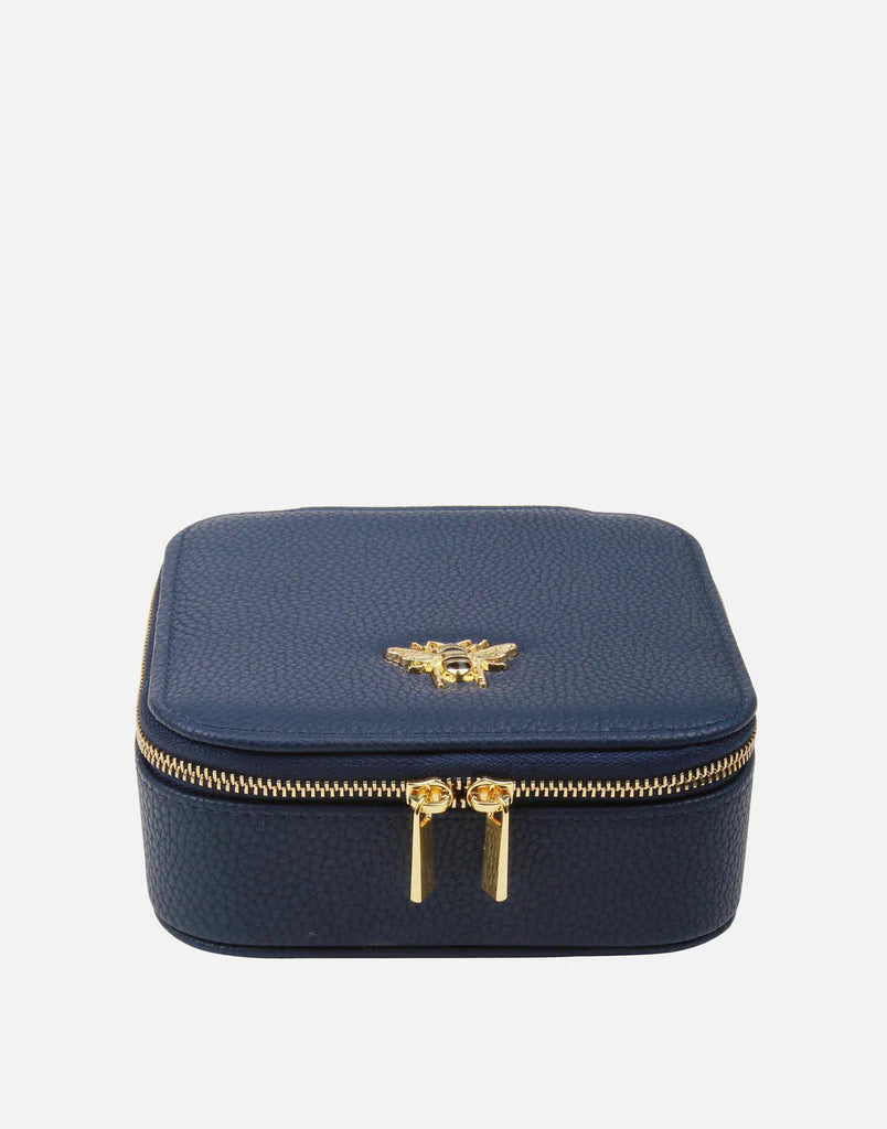 Navy - Jewellery Box