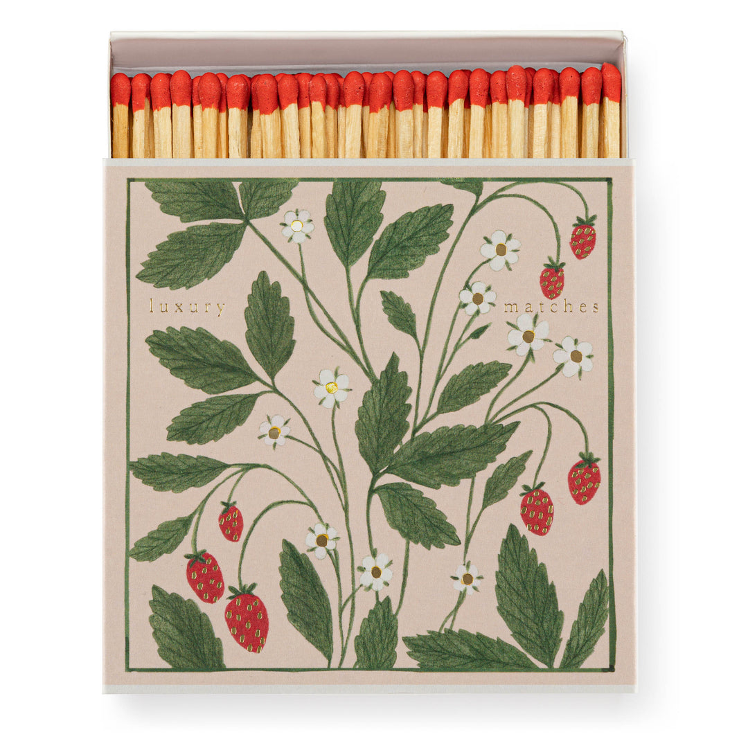 Strawberry Matches by Wanderlust Paper Co.