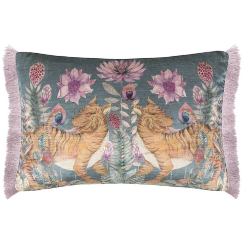 Baghdev Feather Cushion Iris
