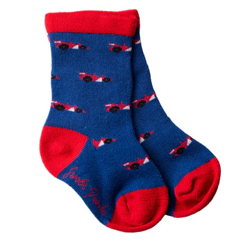 Children's Racing Car Bamboo Socks