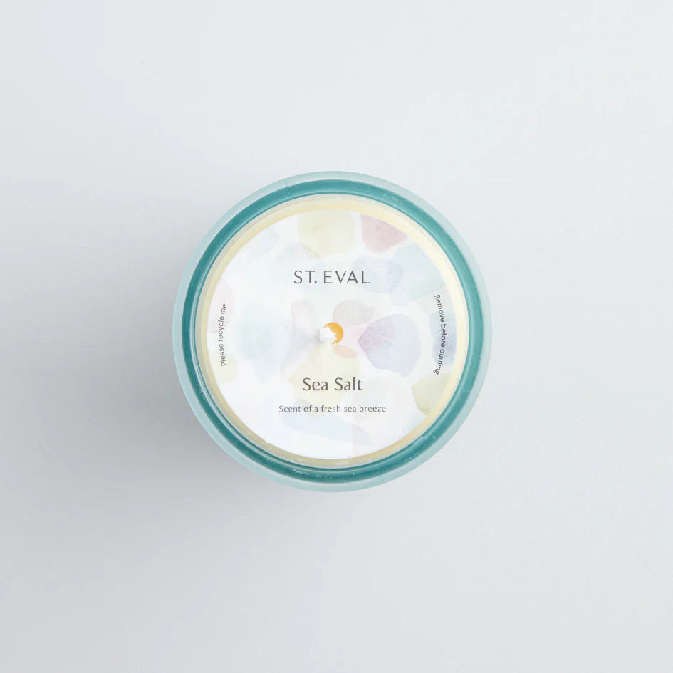 Sea Salt, Beachcombing Glass Candle