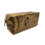 Bronze make-up bags in large