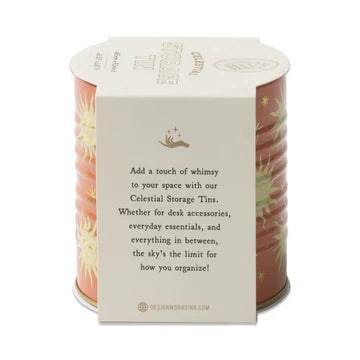 Celestial Storage Tin - Terracotta Sun