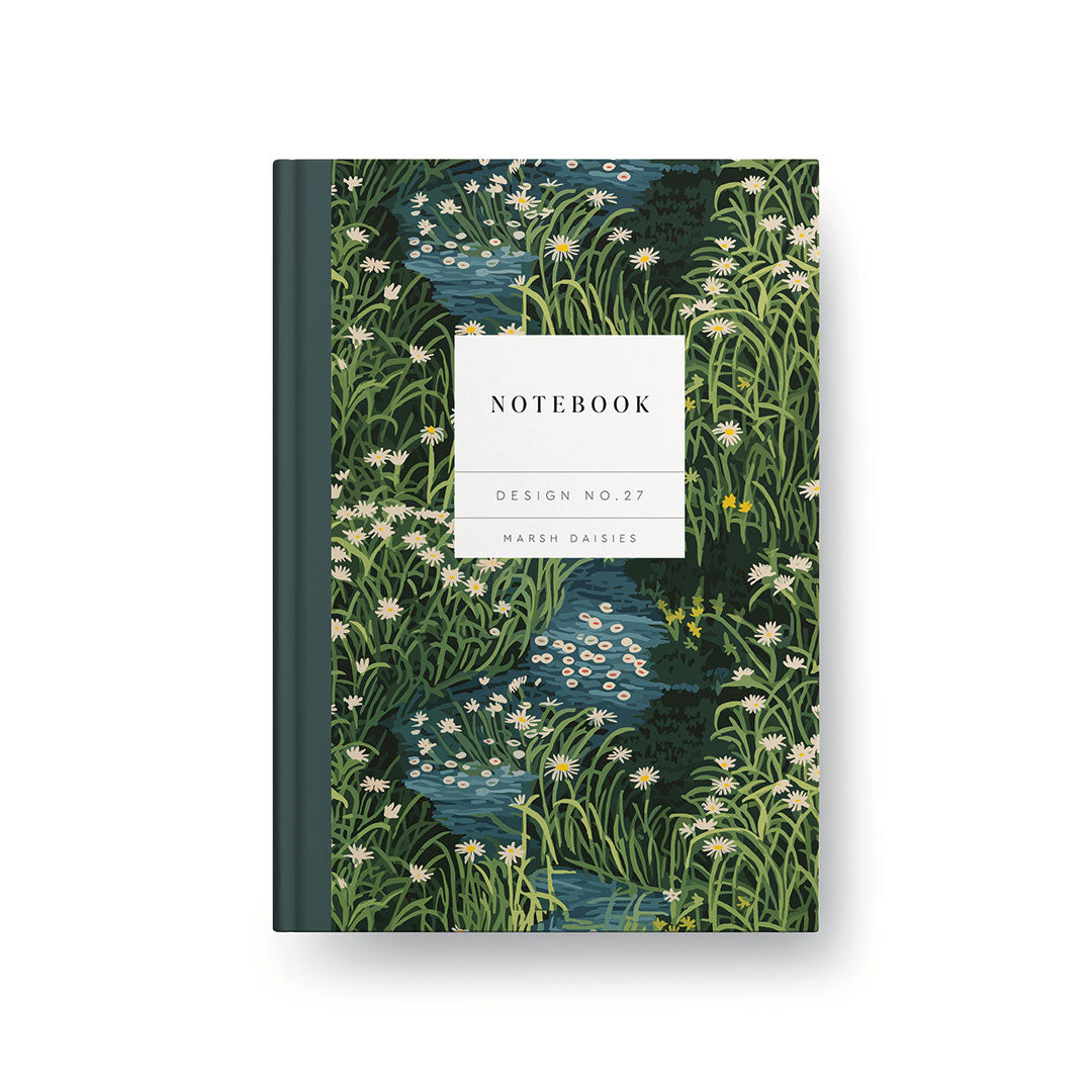 Design No.27 Marsh Daisies Kaleido Hardback Notebook (10599)