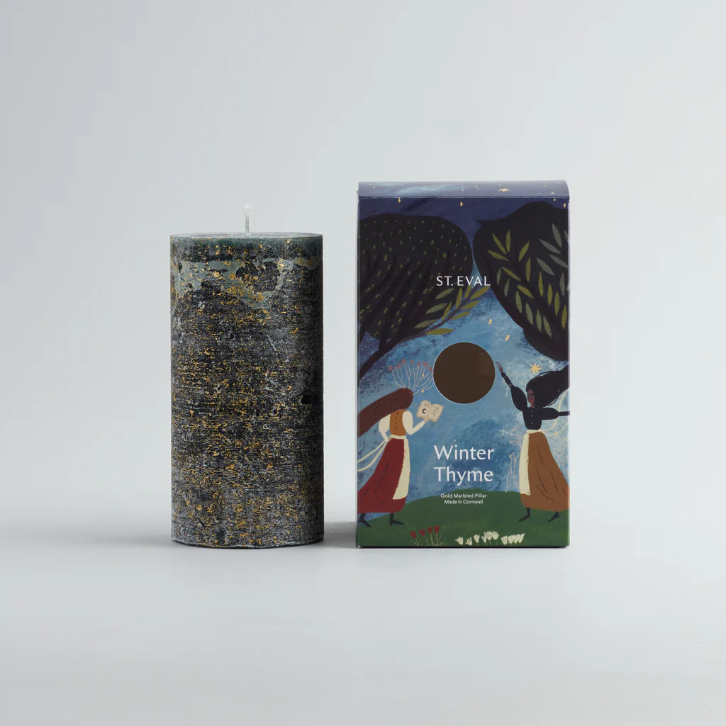 Gold Marbled Pillar Winter Thyme