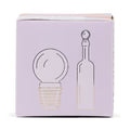 The Moony Glass Bottle Stopper - Lilac