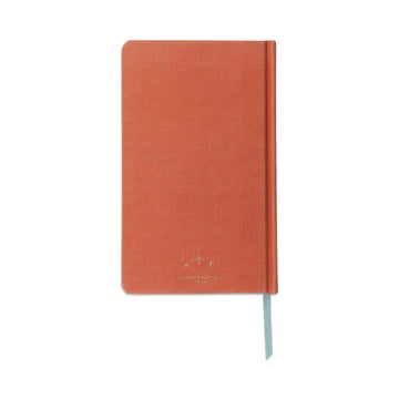 Celestial Bookcloth Journal - Terracotta Sun (FSC Mix Credit)