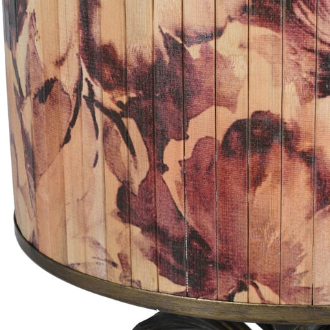 Blossom Floor Lamp with Bamboo Shade