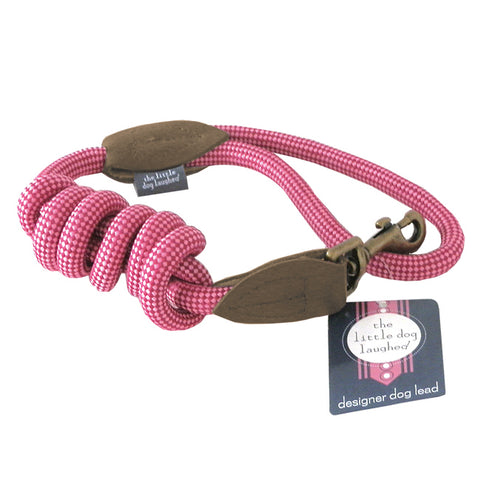 Designer Dog Lead – Pink