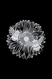 Sunflower Bees Plaque