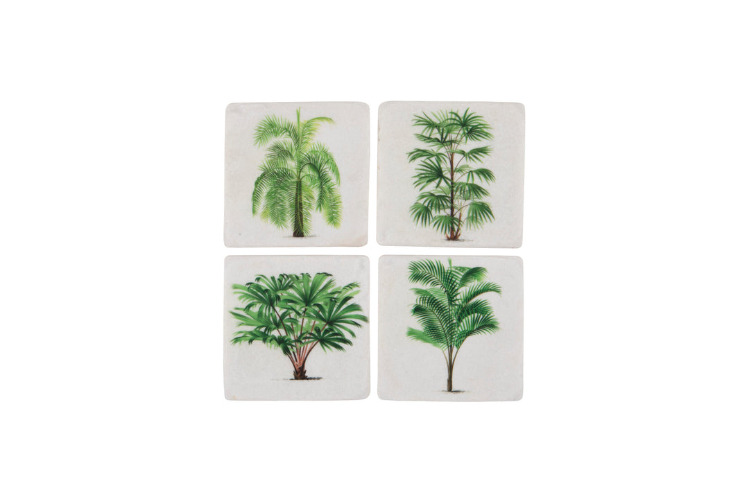 Botanical Coasters Set of 4
