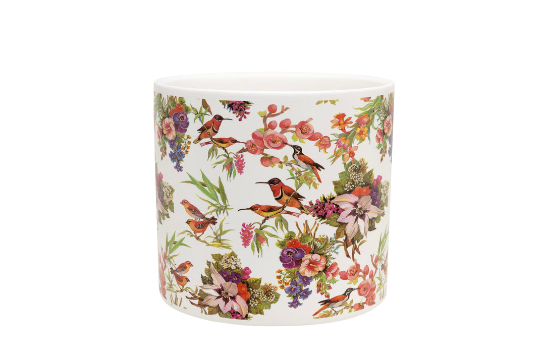 Botanical Pot Floral Bird