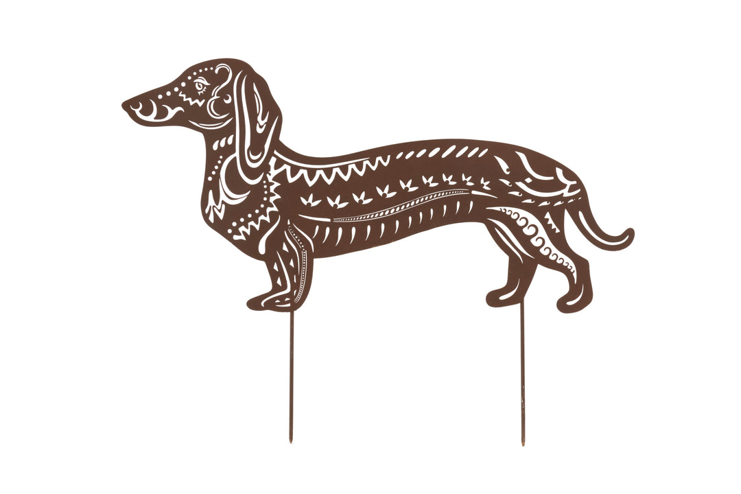 Dachshund on Stake