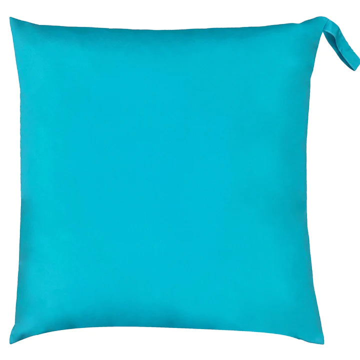 Plain Neon Large 70cm Outdoor Floor Cushion Aqua