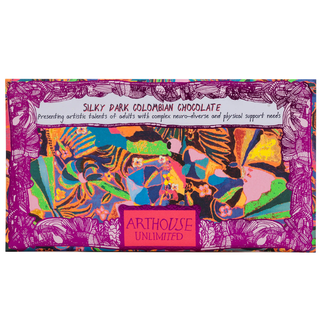 Psychedelia Choc Silky Dark Colombian Chocolate