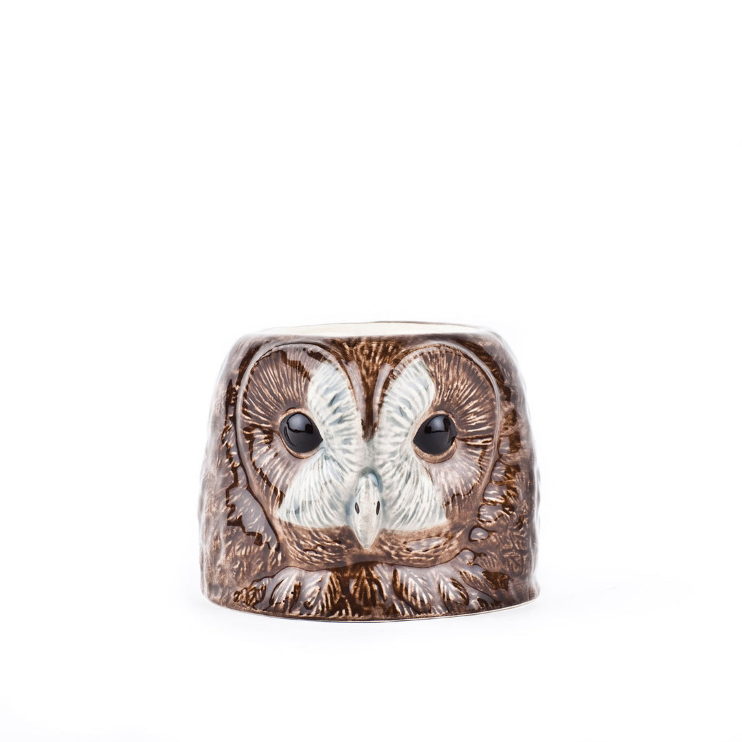 Tawny Owl face egg cup