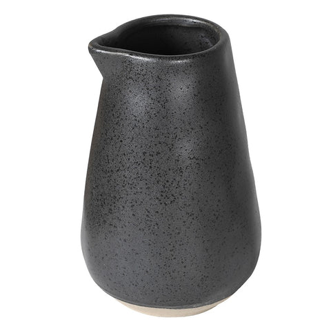 Matt Black Porcelain Milk Jug