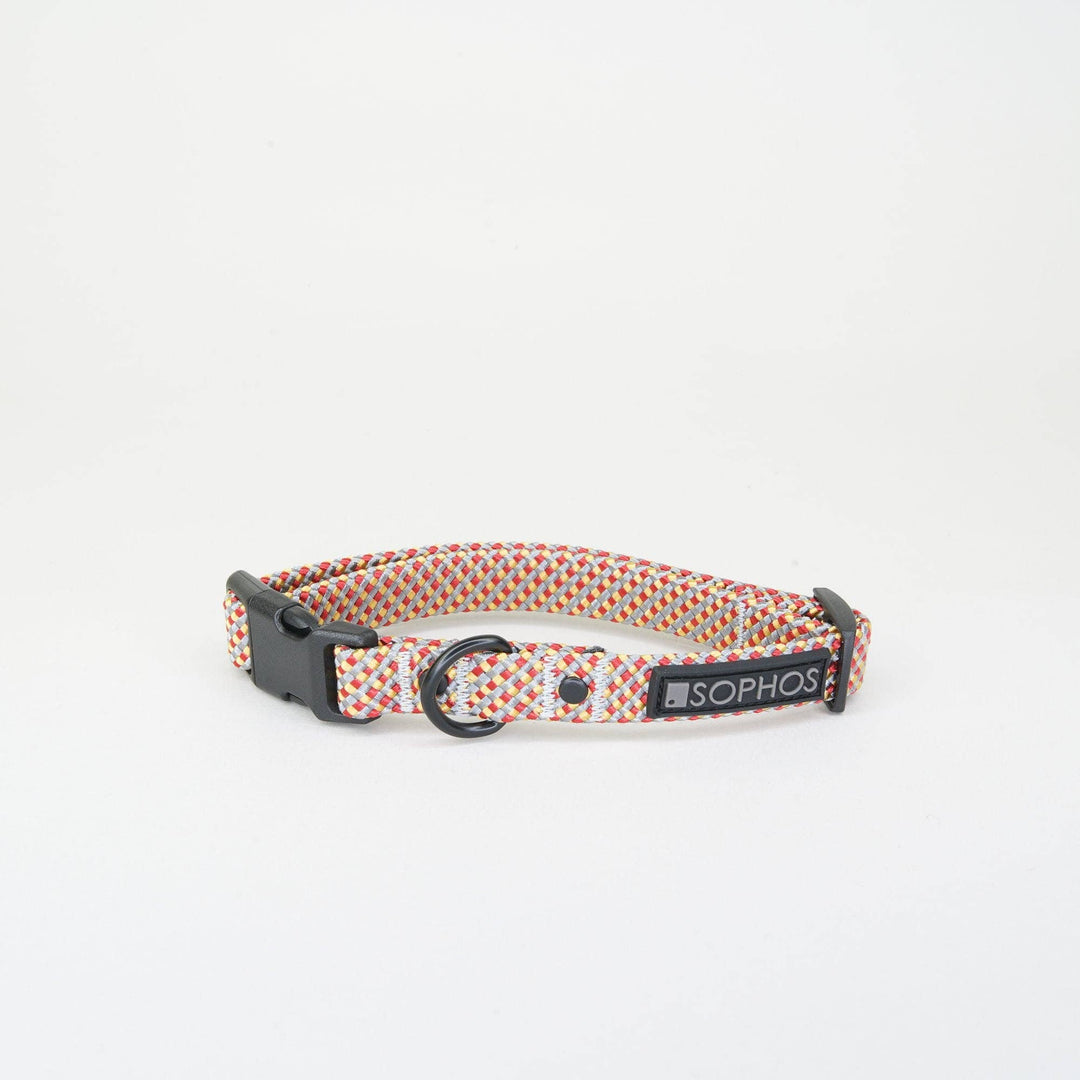Rope Dog Collar Multicoloured: Medium