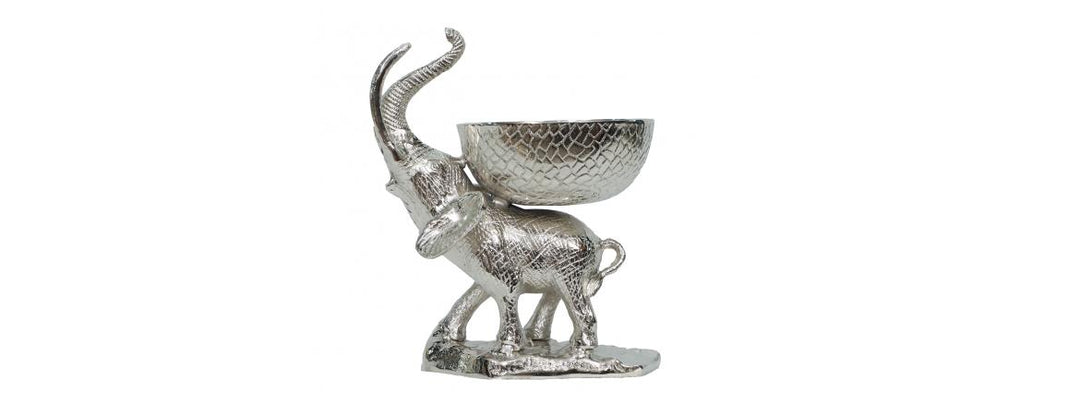 Elephant with Bowl 35cm