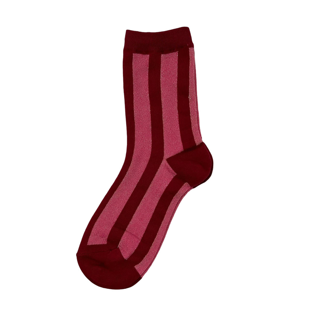 Berlin single socks (Blue, Purple, Red): Purple