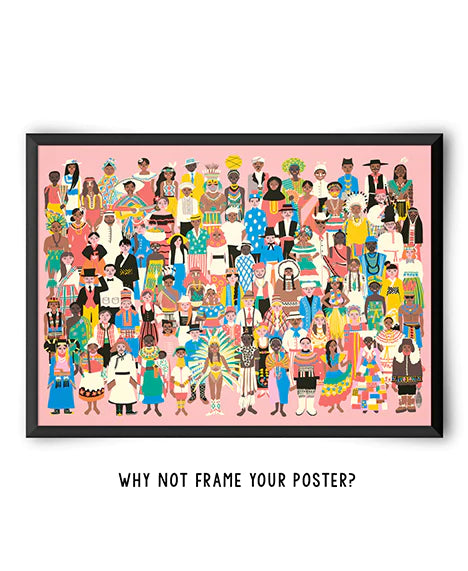 ECD PEOPLE OF THE WORLD 500 PIECE JIGSAW PUZZLE