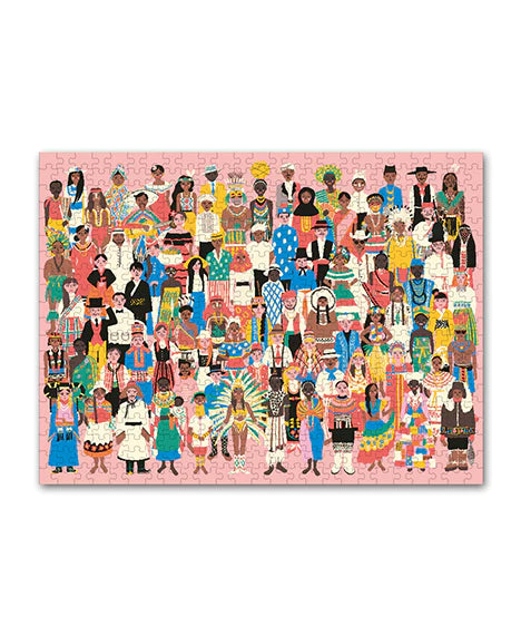 ECD PEOPLE OF THE WORLD 500 PIECE JIGSAW PUZZLE