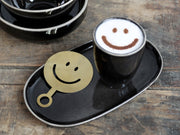 Coffee Stencil Smiley,