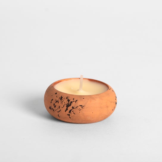 Bay & Rosemary Scented Terracotta Tealight