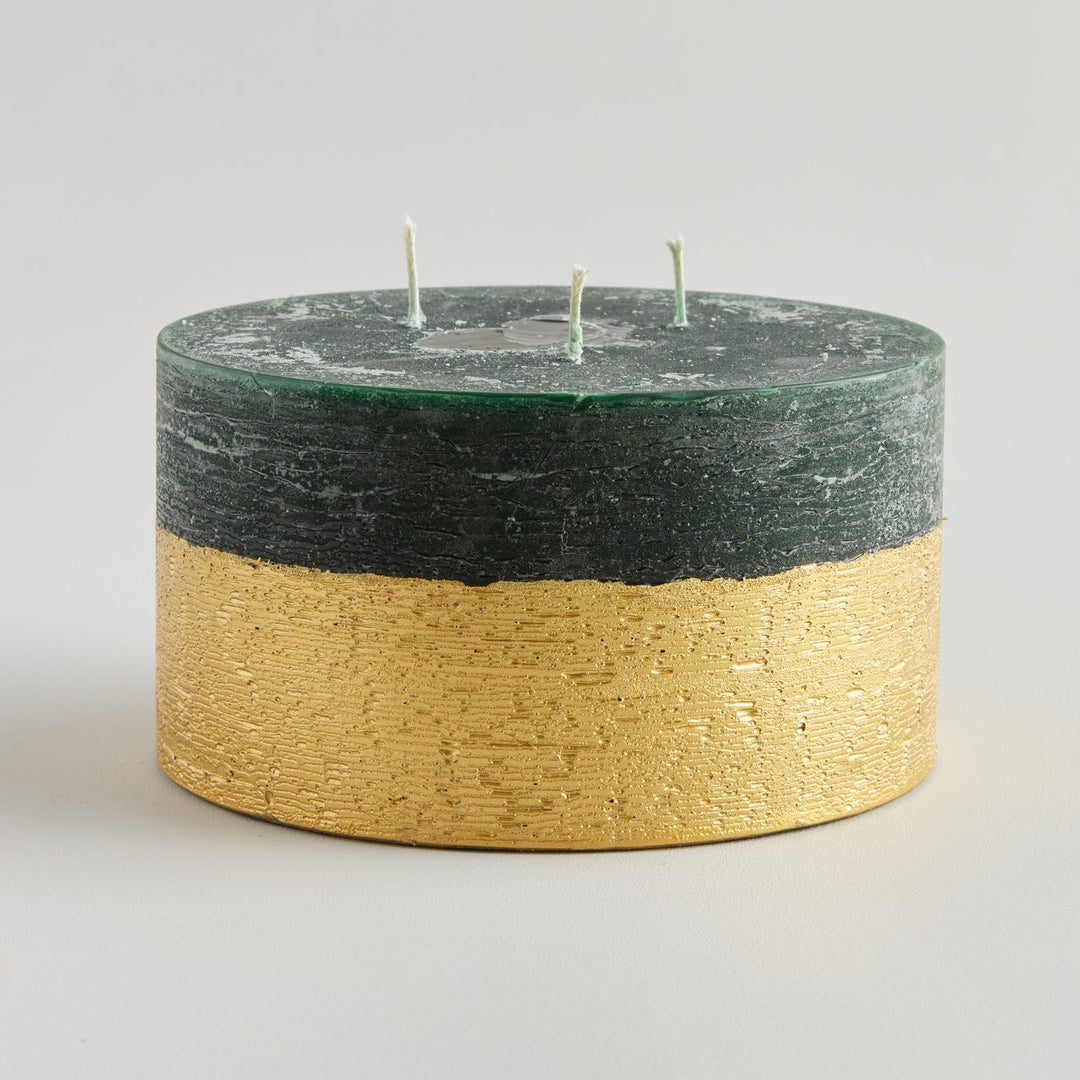 Gold Half Dipped Multiwick Winter Thyme