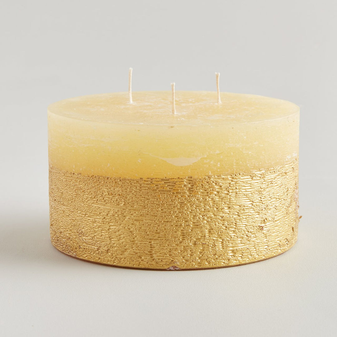 Gold Half Dipped Multiwick Ivory Inspiritus