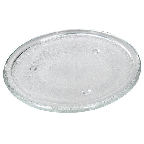 Glass Round Candle Plate