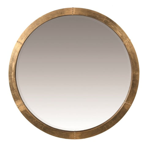 Gold Foil Wall Mirror