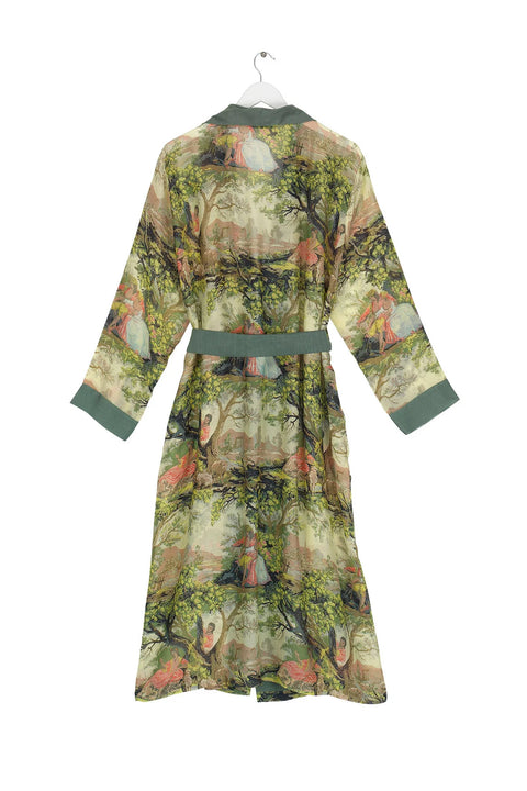 Country Toile Gown