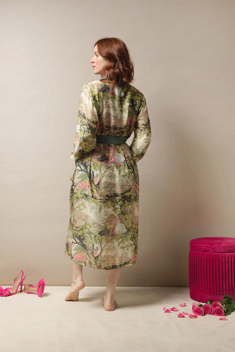 Country Toile Gown