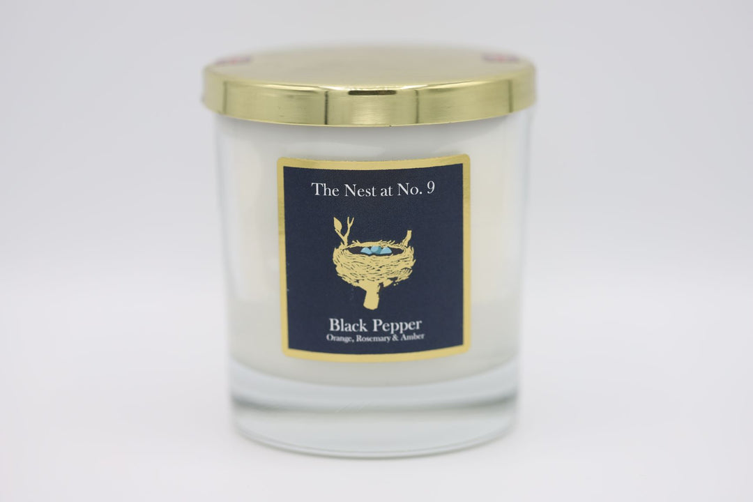 The Nest At No 9 Black Pepper Scented Candle